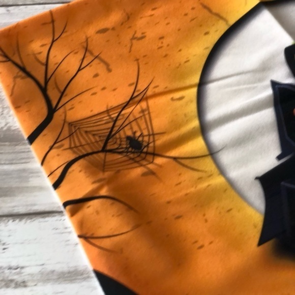 Halloween Decorative Throw Pillow Cover- Haunted House 17” x 17” (2- Pack) - Picture 3 of 5